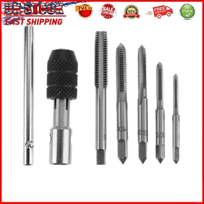 £6.29 • Buy 6pcs T-type Machine Screw Thread Tap Wrench M3/M4/M5/M6/M8 Tap Set DIY Tool