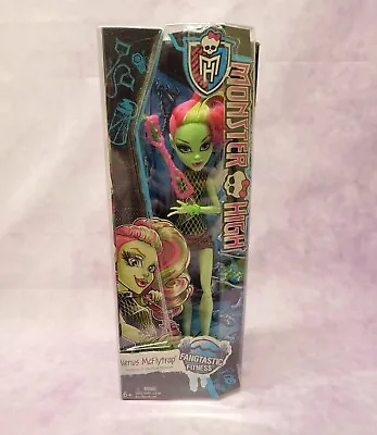 Monster High Doll Venus McFlytrap Fangtastic Fitness New In Box • $49.99