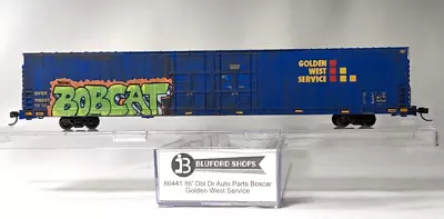 N Scale Blueford Shops #86441 GOLDEN WEST SERVICE 86' DD Auto Part Boxcar GVSR • $25