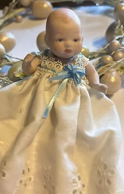 Vintage Jointed 5” Baby Doll. Copr. By Grace S Putnam. Made In Germany. • $39.99