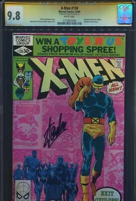 X-Men #138 CGC 9.8 SS Signed STAN LEE John Byrne Terry Austin Claremont • $1199.99