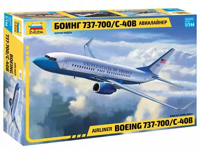 Zvezda 1/144 Boeing 737-700 / C-40 Airliner • $45.95