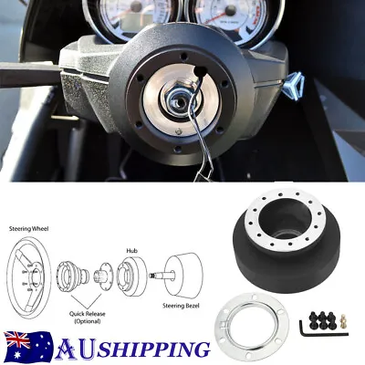 Racing Steering Wheel Quick Release Hub Adapter Boss Kit For BMW E36 NARDI MOMO • $49.89