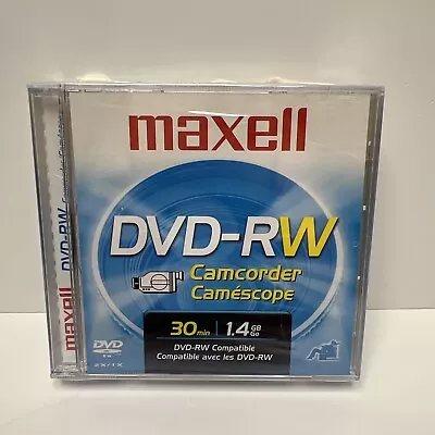 Maxell DVD-R Camcorder 30 Min 1.4 GB Go Discs Camera Pack Of 3  • $24.95
