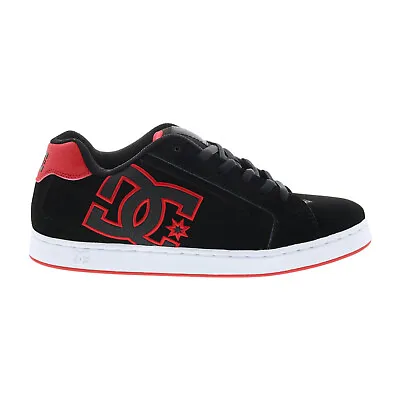 DC Net 302361-BLR Mens Black Nubuck Lace Up Skate Inspired Sneakers Shoes • $54.99