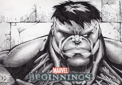 Marvel Beginnings Sketch Hulk George Calloway • $224.99