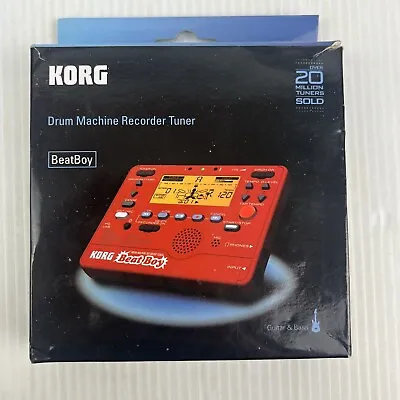 Korg Beatboy Drum Machine Recorder Tuner In Box • $149.99
