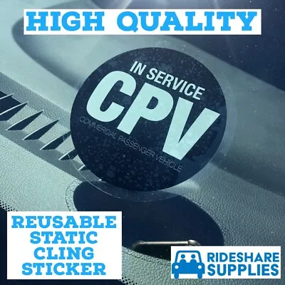 CPV - (Commercial Passenger Vehicle) Car Window Sign • $9.80