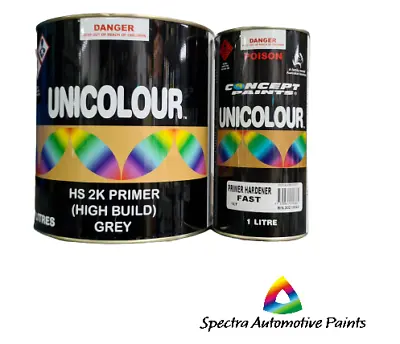 Concept Paints Automotive HS 2K Primer Kit  Grey 5lt. High Build • $209.95