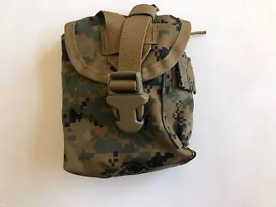 USMC ILBE Canteen / GP Pouch Woodland MARPAT W EGA Made In USA APB03 MOLLE FILBE • $49.99