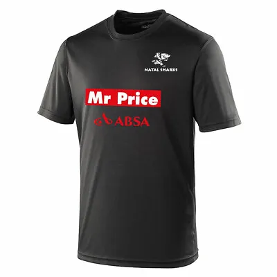 £17.95 • Buy NATAL SHARKS Rugby Performance T-shirt [black]