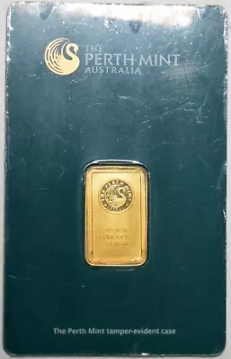 Australia Perth Mint 5 Gram .9999 Gold Bar In Assay • $355