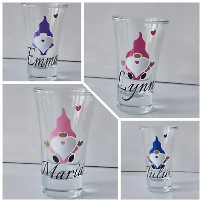 £3.25 • Buy Personalised Shot Glass, 18th, 21st, 30th Birthday Gift Personalised Gonk, Gnome