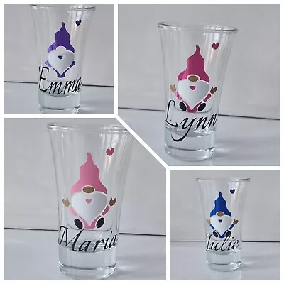£3.70 • Buy Personalised Shot Glass, 18th, 21st, 30th Birthday Gift Personalised Gonk, Gnome