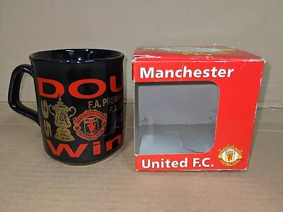 Manchester United Football Mug Vintage 1995-1996 1990s Ceramic England Original  • £5.99