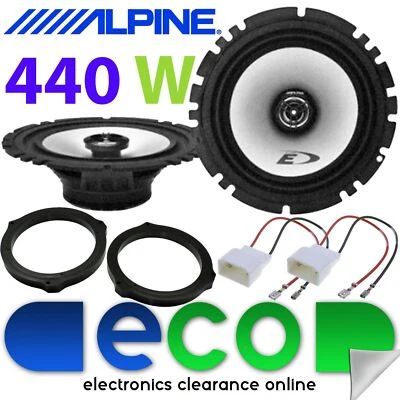 £54.95 • Buy Ford Focus MK3 RS ST 3 Or 5 Door 440W Alpine 6.5  Rear Car Speaker Upgrade Kit