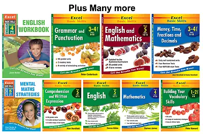 $16.95 • Buy Excel Basic Skills - All Variations Available: ALL AGES, ALL YEAR GROUPS