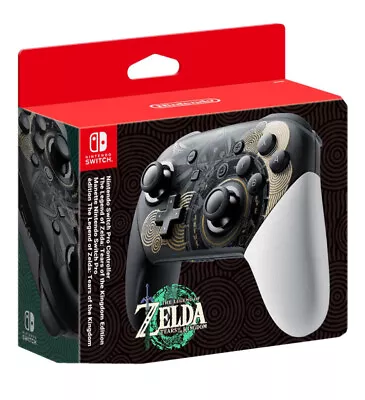 Nintendo Switch Pro Controller - Zelda: Tears Of The Kingdom Edition PREORDER • $230