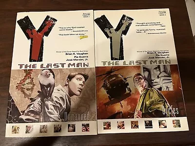 Y The Last Man TPB Volume 1-8 Brian K. Vaughan Pia Guerra Image • $39.99