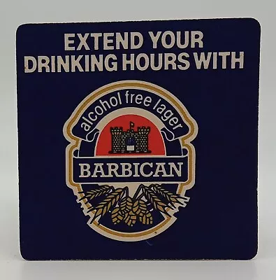 Vintage 1983 Mitchell & Butlers Brewery Barbican Beer Coaster Birmingham UK-S348 • $2