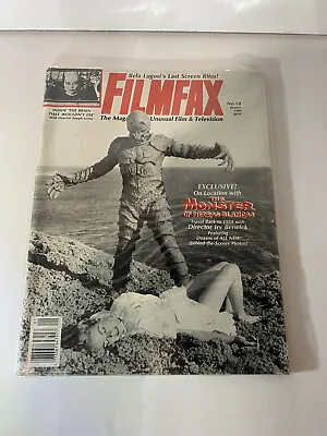 Filmfax #18 January 1990 The Monster Of Piedras Blancas Bela Lugosi • $14.99