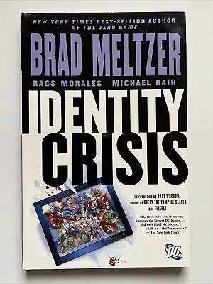 IDENTITY CRISIS (2006 Trade Paperback) Rags Morales Michael Bair • $9.97