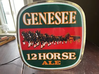 Antique Vintage Beer Genesee Ale  Advertising Light Lamp • $59