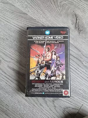 Hearts And Armour VHS - 1985 Warner Home Video Pre-Cert Ex-Rental Big Box RARE • £14.99
