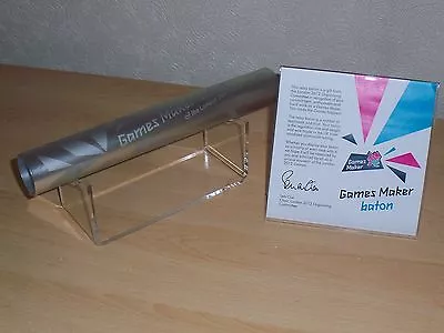 London 2012 Olympics Games Maker Baton Display Stand And Certificate Holder  • £16.95