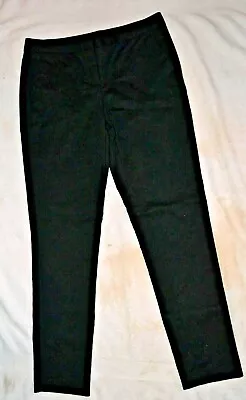 VINCE CAMUTO Women's Black Tapered Pants Sz 4 Ankle Length Dress Slacks -NO Cuff • $14.50