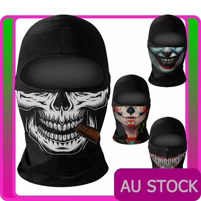 Balaclava Face Mask Clown The Venom UV Dust Protective Joker Full Face Cover • $12.99