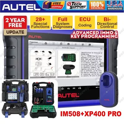 Autel IM508 IMMO Key Programming Full System Auto Diagnostic Scanner Tool 2023 • $869