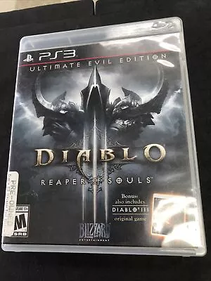 Diablo III: Reaper Of Souls -- Ultimate Evil Edition (Sony PlayStation 3 2014) • $5.50