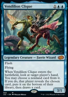 MTG Magic The Gathering Vendilion Clique (368/835) Jumpstart 2022 NM • $5.95