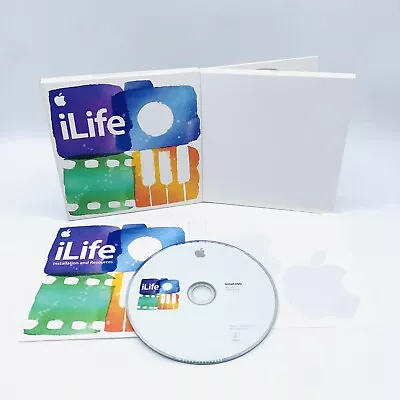 APPLE ILife '11 For Mac OS - GarageBand IPhoto IMovie 2011 MC623Z/A Fast Ship • $14.99