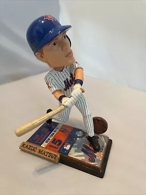 Kazuo Matsui 2004 Legends Of The Diamond New York Mets Bobble Head MLB 1109/5000 • $65