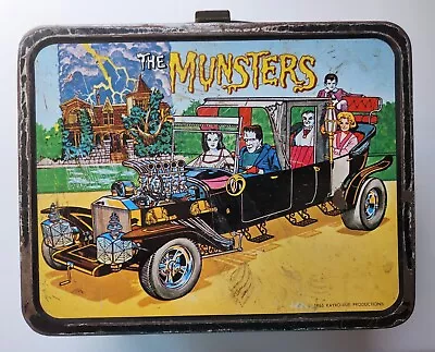 Munsters Lunch Box With Thermos 1965 • $203.50