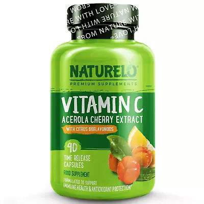 NATURELO® | Natural Vitamin C With Acerola Cherry - Show Now • £29.75