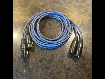 $50 • Buy Wireworld Luna 8 XLR Interconnect (Pair) 2.0M Low Hours 