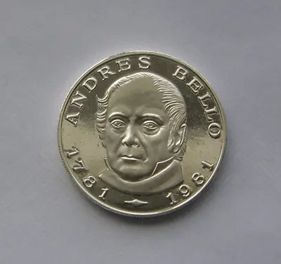 Venezuela UNC Coin 100 Bolivares Bs 1981 Commemorative Birth Of Andres Bello • $35