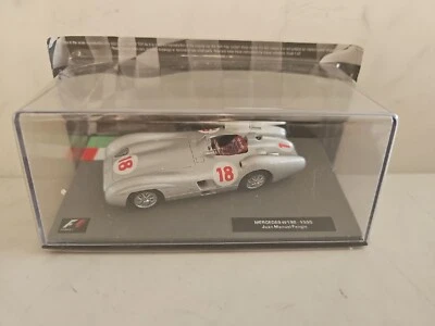 £8.95 • Buy PANINI F1 SERIES - 1955 MERCEDES W196 - J-M FANGIO - 1/43 Scale Model Car #21