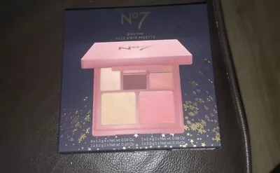 *NEW* No7 Dusty Rose Face And Eye Palette Highlighter & Shadow Brand New & Boxed • £2.19