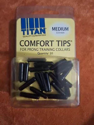 Titan Comfort Tips For Prong Training Collars (Medium 3.0 Mm) Quantity: 20 NEW • $2