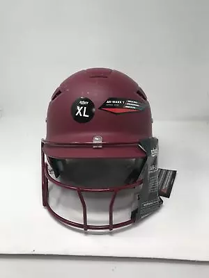 New Other Schutt Maroon Helmet AiR Maxx T Fitted Size XL • $52.20