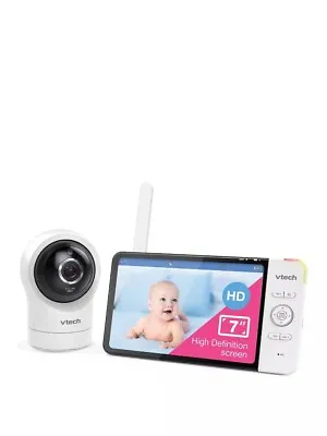 Vtech RM7764HD Digital WiFi Video Baby Monitor 7in Screen Infrared Night Vision • £99.99