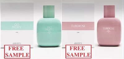 $13.31 • Buy Zara Go Fruity Tuberose 90ml Fragrance Perfume Parfum Winter Summer +FREE Sample