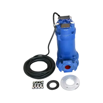 $1367.49 • Buy Industrial Sewage Cutter Grinder Sump Pump 44 GPM 110V 1 HP Submersible