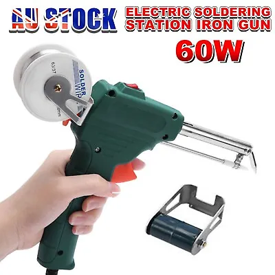 60W Electric Soldering Iron Gun Station Solder Tin Welding Temperature Auto Tool • $27.99