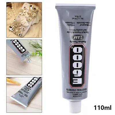 UP To 12PCS 110ml/3.9oz E-6000 Glue Adhesive Pendant Jewellery Art Craft NEW AU • $11.89