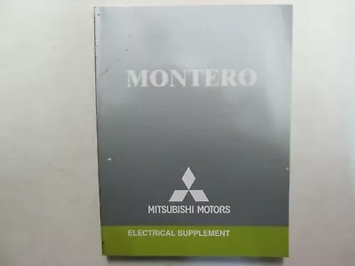 2004 MITSUBISHI Montero Electrical Supplement Service Repair Shop Manual OEM  • $23.96